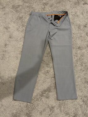 Gray Men's Dress Pants